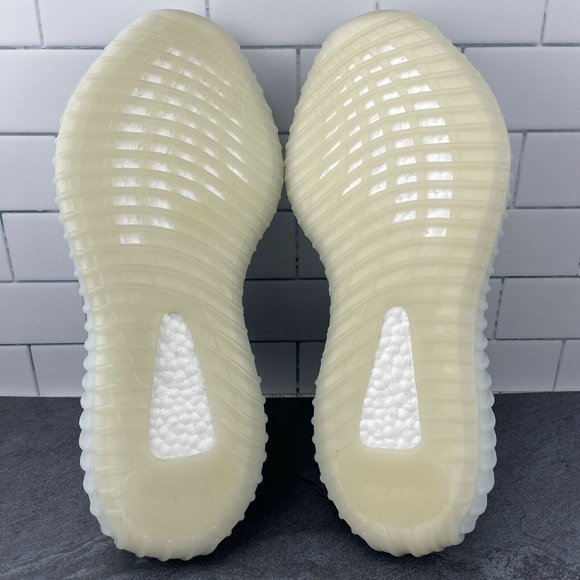 Adidas Yeezy Boost 350 v2 Blue Tint Size 11 Mens Originals Light Grey Gray NWB - Picture 11 of 12